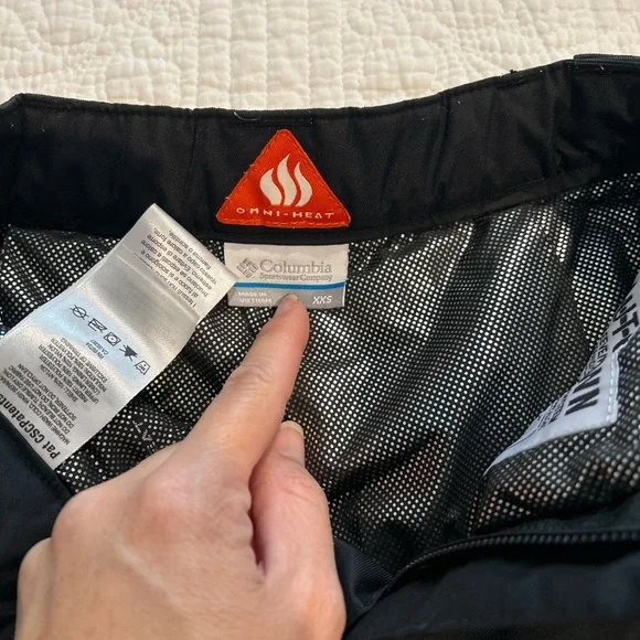 Columbia Bugaboo ❄️ Snow Pants Black XXS 4/5 🤩 - Picture 3 of 6